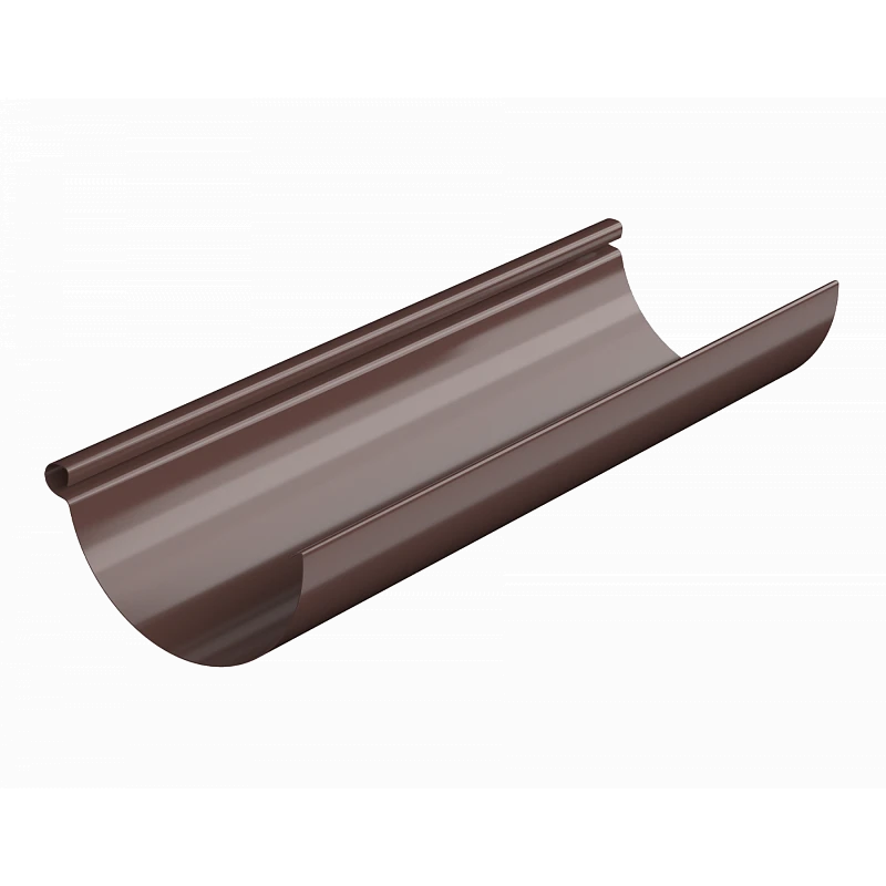 Желоб D125 мм (3м) ТН МВС, коричневый купить в Якутске