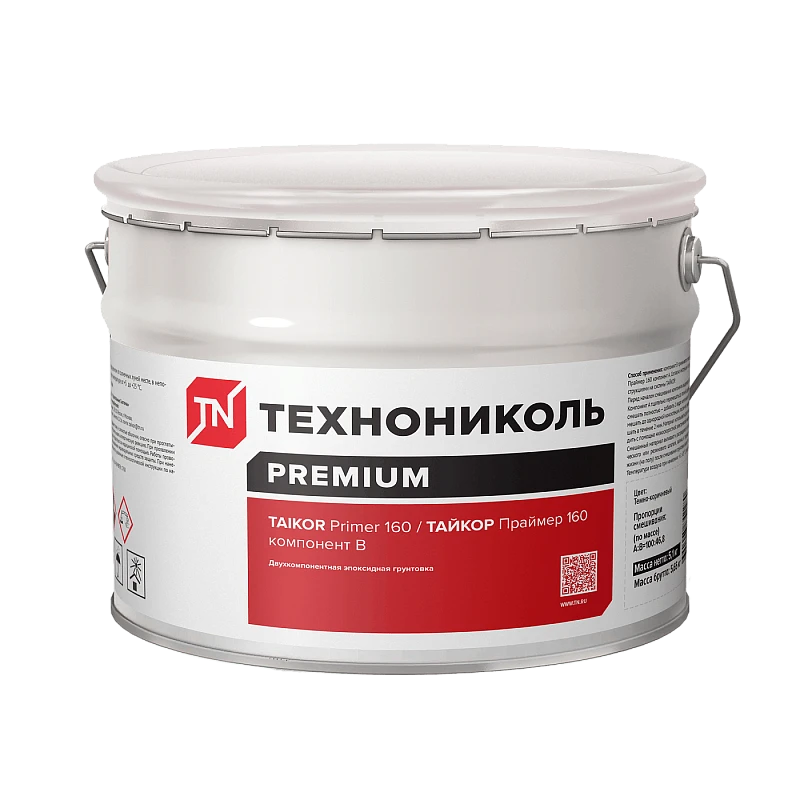 TAIKOR Primer 160. Двухкомпонентный эпоксидный грунт. Компонент В (5.1 кг) купить в Якутске
