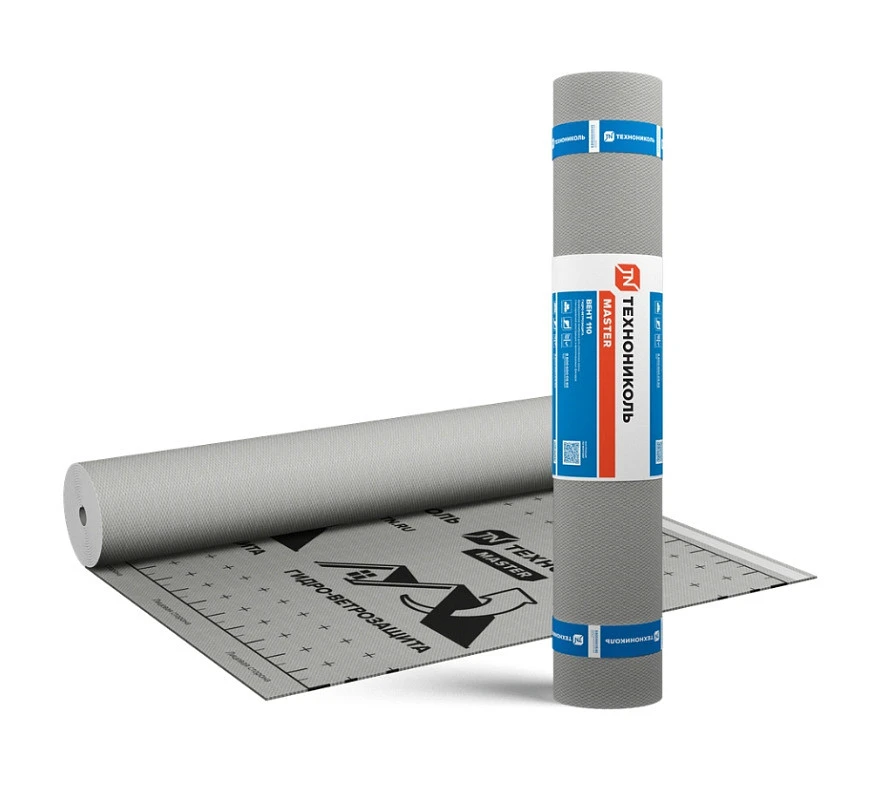 Гидро-ветрозащитая диффузионная мембрана ТехноНИКОЛЬ МАСТЕР ВЕНТ 110 (75м2) купить в Якутске