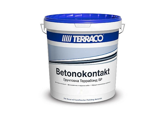 Пигментированная грунтовка-бетоноконтакт Terrabond SP 12кг купить в Якутске