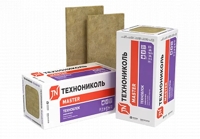 Утеплитель ТехноНиколь каменная вата ТЕХНОБЛОК СТАНДАРТ 1200*600*100 (4 плит)