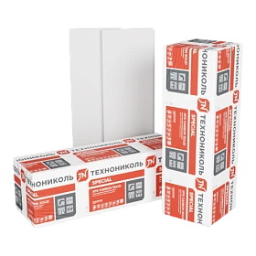 Экструзионный пенополистирол ТЕХНОНИКОЛЬ XPS CARBON SOLID 500 2400х600х50-L (8 плит) "Тип А"
