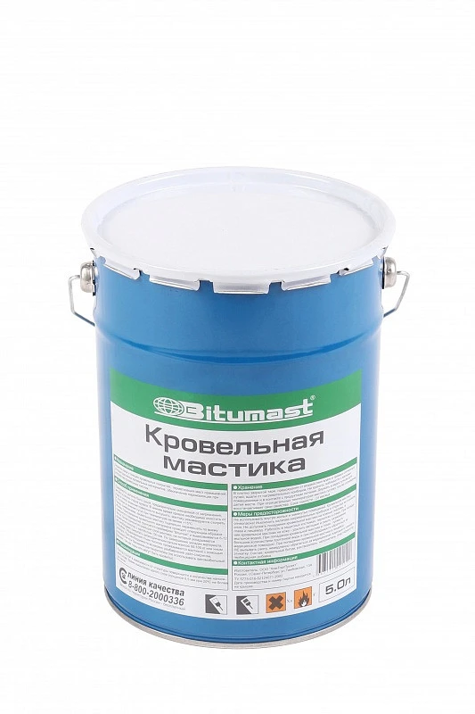 Мастика кровельная Bitumast 21.5л купить в Якутске