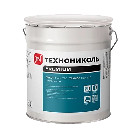 TAIKOR Floor 720. Двухкомпонентный полиуретановый наливной состав. RAL 7004. Компонент А (20.2 кг)