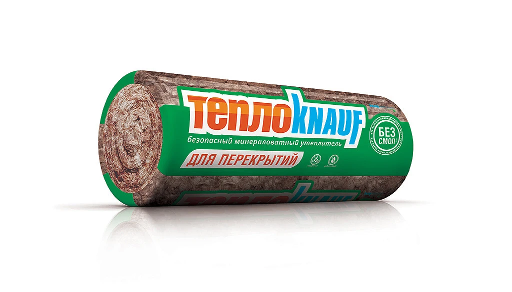 Утеплитель минеральная вата KNAUF для Перекрытий TR040 Aquastatik 50*1220*7380 (2 рулона, 0.9м3; 18м2) купить в Якутске