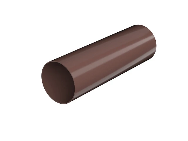 Труба водосточная D82 мм (3м) ТН ПВХ, коричневый купить в Якутске