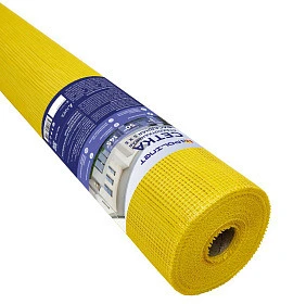 Сетка стеклотканевая фасадная POLINET+ 5х5 мм, 1х50 м, 145 гр/м2