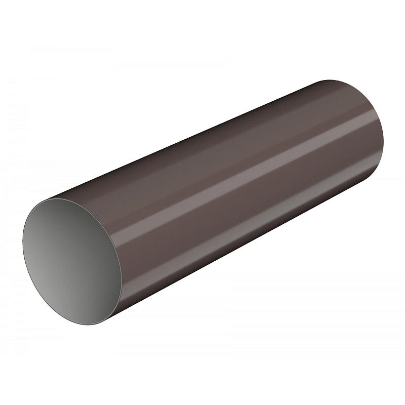 Труба водосточная D100 мм (3м) ТН ПВХ МАКСИ, коричневый купить в Якутске