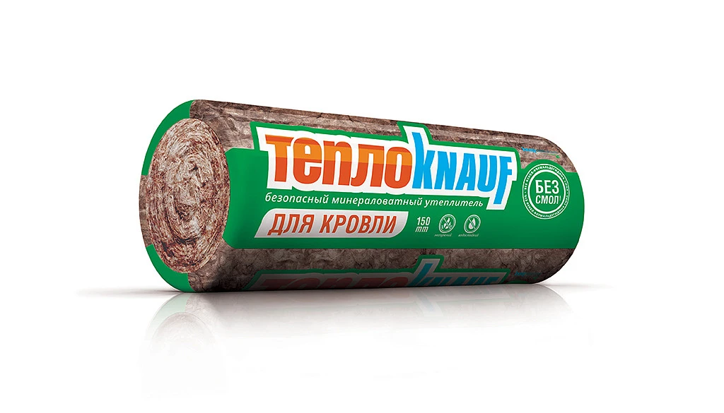 Утеплитель минеральная вата KNAUF для Кровли TR037 Aquastatik 50х1220х6148 мм (0.75м3, 15м2) купить в Якутске