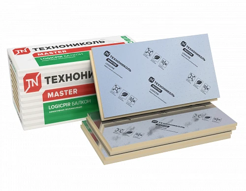 Теплоизоляционная плита PIR LOGICPIR Ф/Ф Балкон 1200х600х20 (12 плит) 8.64м2 купить в Якутске