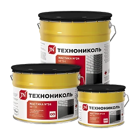 Мастика гидроизоляционная ТЕХНОНИКОЛЬ №24 (МГТН), 20 кг