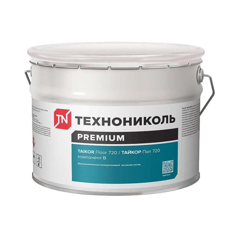 TAIKOR Floor 720. Двухкомпонентный полиуретановый наливной состав. Компонент В (4.8 кг) купить в Якутске