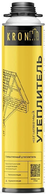 Напыляемый утеплитель (+насадка-распылитель) KRONbuild купить в Якутске