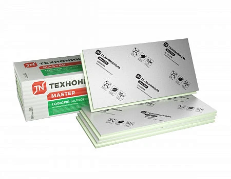 Теплоизоляционная плита PIR LOGICPIR Ф/Ф L Балкон 1190х590х30 (8 плит) 5.62м2 купить в Якутске