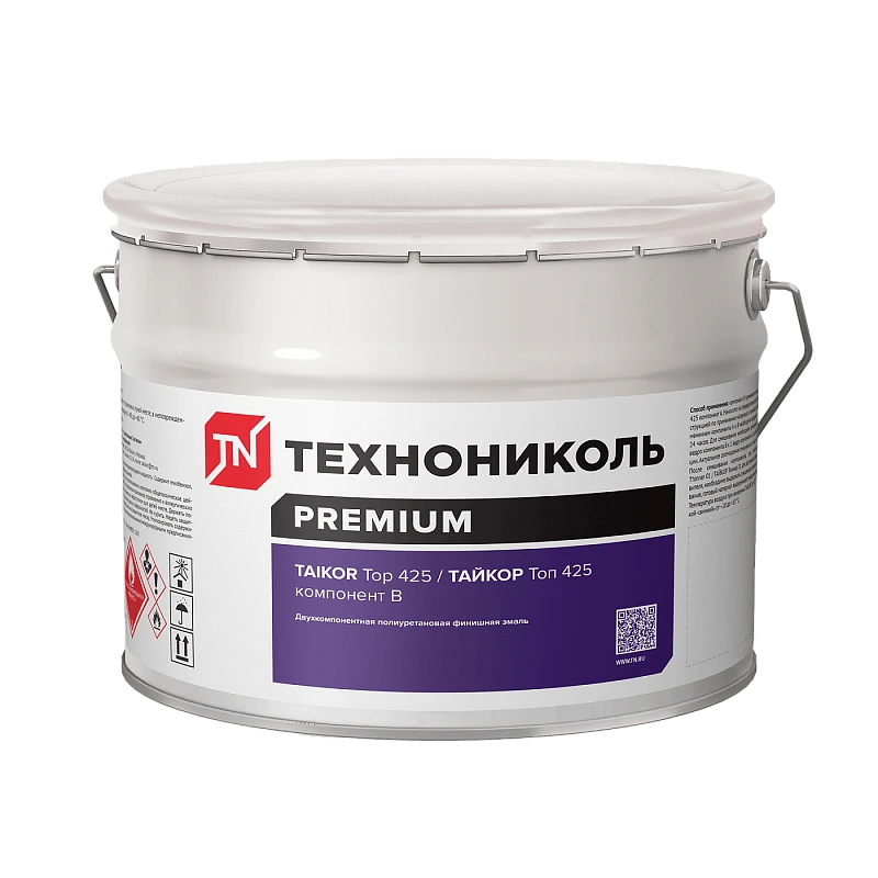 TAIKOR Top 425. Двухкомпонентная светостойкая полиуретановая эмаль. Компонент B (1.4 кг) купить в Якутске