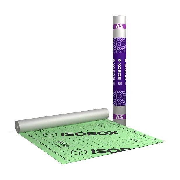 Гидро-ветрозащитая диффузионная мембрана Isobox AS (75м2) купить в Якутске