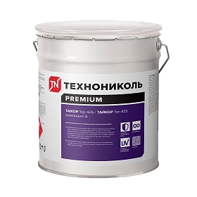 TAIKOR Top 425. Двухкомпонентная светостойкая полиуретановая эмаль. RAL7040. Компонент А (20 кг)