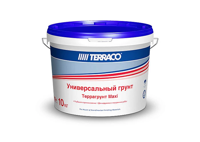 Универсальная грунтовка Террагрунт Maxi 18л купить в Якутске