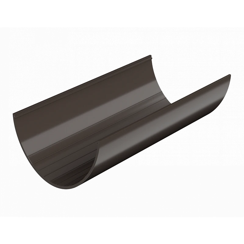 Желоб D125 мм (3м) ТН ПВХ, темно-коричневый купить в Якутске