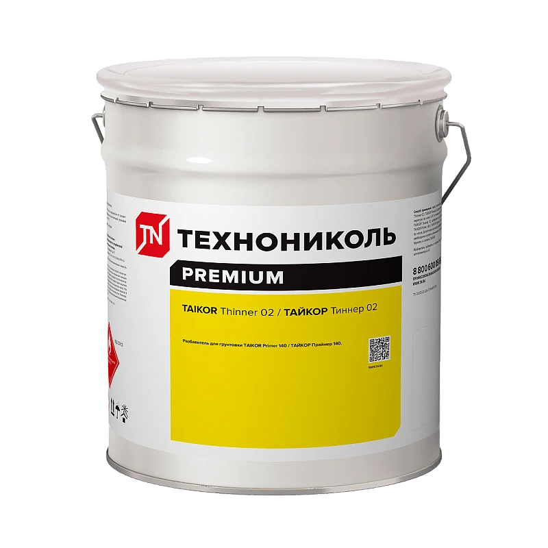 TAIKOR Thinner 02. Разбавитель для TAIKOR Primer 140 (16 кг) купить в Якутске